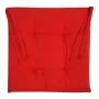 Червена възглавница  за стол-38х38х5 см./декоративна възглавница, снимка 3