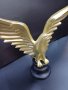 Златен орел с разперени крила висококачествен полирезин , снимка 5