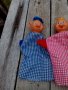 Стари кукли за куклен театър,Трите Прасенца, снимка 2