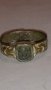 Много стар пръстен сачан ниска проба сребро -60321, снимка 2