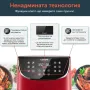 Фритюрник с горещ въздух Cosori Premium Air Fryer CP158-AF, 5.5L, Червен*Безплатна доставка*, снимка 7