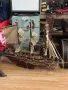 голям стар макет на кораб, снимка 4