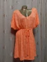 XL Оранжева,къса рокля , снимка 1