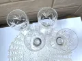 Красиви кристални чаши от Англия , снимка 7