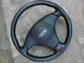 Волан трилъчев Audi S Line - оригинален, кожен !, снимка 8