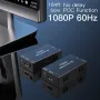 PW-HT202P(POC) HDMI Extender 165ft/50m Lossless Transmission Over Single Cat5e/6 Full HD 1080P Suppo, снимка 3