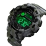 Мъжки часовник – SKMEI camo green + ПОДАРЪК, снимка 2