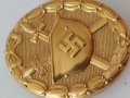 Немски орден първа степен златен"За раняване"WW2, снимка 7
