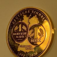 Немска монета 1 марка, снимка 4 - Нумизматика и бонистика - 43723605