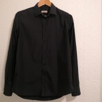Изключителна черна риза MONNI Classic 42, снимка 1 - Ризи - 43726551
