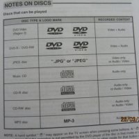 DVD player, снимка 7 - Плейъри, домашно кино, прожектори - 32335878
