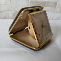 Стар туристически часовник / будилник - Haramachi Seiki Co. - Made in Japan - 1965г., снимка 3 - Антикварни и старинни предмети - 35260471