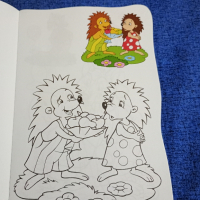 "Оцвети с нас - горските животни", снимка 4 - Детски книжки - 44872043