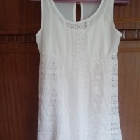 Бяла рокля , снимка 1 - Рокли - 32948811