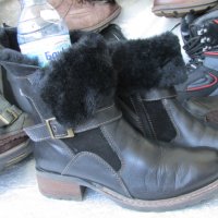 топли кафяви дамски боти, кубинки, ботуши,N- 38, Weather Rated Winter Snow Boots, естествена кожа +, снимка 1 - Дамски боти - 33415755