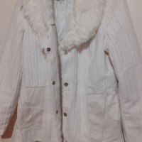 Бяло палто, снимка 3 - Палта, манта - 38311653