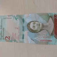 Банкнота Венецуела много красива непрегъвана перфектна за колекция декорация - 23600, снимка 2 - Нумизматика и бонистика - 33322255