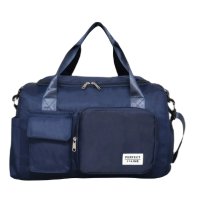  Пътна чанта за Ръчен багаж 40 х 25 х 20 см Розова/Тъмно Синя/ Черна, снимка 3 - Куфари - 43900610