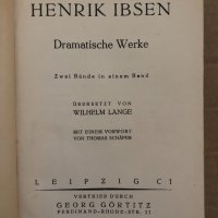 Dramatische Werke-Henrik Ibsen, снимка 2 - Други - 35077308