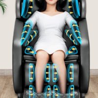 Иновативен, луксозен масажен стол с LCD дисплей;, снимка 7 - Столове - 44103585