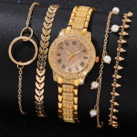Комплекти дамски часовник + гривна, снимка 5 - Дамски - 43465832