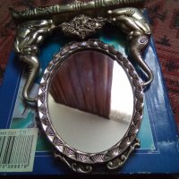 Сувенир огледало метално старо 33969, снимка 4 - Колекции - 38950939