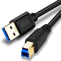 Кабел за принтер USB 3.0 A Male to B Male Printer Cable, снимка 1 - Кабели и адаптери - 43893327