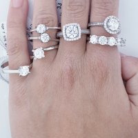 Сребърни пръстени, колиета  на SWAROVSKI, снимка 3 - Колиета, медальони, синджири - 27290555