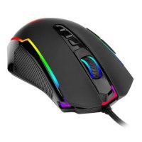 Мишка Геймърска USB Redragon Ranger M910 Черна 12400dpi 9btns RGB LED подсветка, снимка 2 - Клавиатури и мишки - 33399041