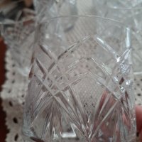 Кристални чаши за уиски,водка,коняк, снимка 2 - Сервизи - 36706169