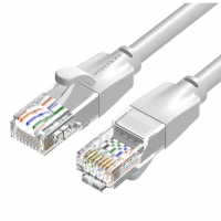 Кабел за Лан мрежа 3м Екраниран Vention IBEHI LAN UTP CAT-6 Сив, снимка 1 - Кабели и адаптери - 36466524