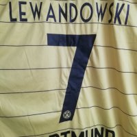 Borussia Dortmund #7 Lewandowski Kappa 2010/2011 оригинална тениска фланелка Борусия Дортмунд , снимка 3 - Тениски - 42987217