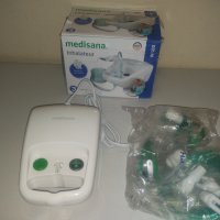 Компресорен инхалатор Medisana IN 500 Compact, Компактен, За деца и възрастни, 5 приставки, Капаците, снимка 1 - Други - 43358518