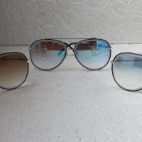 Gucci 2020 унисекс  слънчеви очила авиатор дамски мъжки, снимка 2 - Слънчеви и диоптрични очила - 28632765