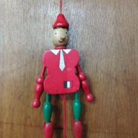 Кукла Пинокио - италианска ръчна изработка, снимка 5 - Колекции - 39935817