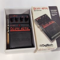 Digitech Death Metal Distortion Guitar Pedal - Дист педал за ел китара - ОТЛИЧЕН, снимка 1 - Китари - 39086423