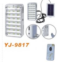 Соларна LED лампа с дистанционно управление и изнесен соларен панел + авариен режим КОД 9817, снимка 5 - Лед осветление - 26867785