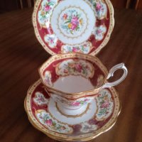 Royal Albert Lady Hamilton, колекционерска чаша от фин, костен порцелан, снимка 6 - Други ценни предмети - 43115783