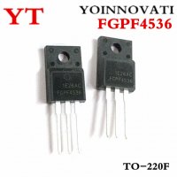 Транзистор IGBT FGPF4536 TO-220-3 360V 20A 28.4W, снимка 2 - Части и Платки - 37147664