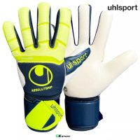 Вратарски ръкавици UHLSPORT ABSOLUTGRIP HN PRO размер 3, снимка 1 - Футбол - 43338297