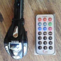 Mp3 плеър трансмитер за запалка на кола - слушате музика от флашка или карта памет, снимка 1 - MP3 и MP4 плеъри - 26322121