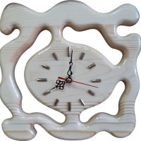Стенни часовници, дървен стенен часовник, снимка 7 - Стенни часовници - 20415671