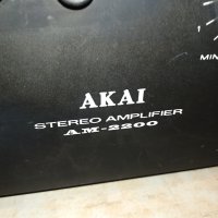 AKAI AM-2200 AMPLIFIER-MADE IN JAPAN 2901242036, снимка 7 - Ресийвъри, усилватели, смесителни пултове - 44026543