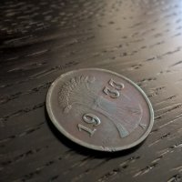 Райх монета - Германия - 1 пфениг | 1933г.; серия A, снимка 2 - Нумизматика и бонистика - 26404923