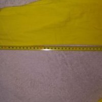Жълта памучна риза с дълъг ръкав на Armani jeans размер М, снимка 13 - Ризи - 25119189