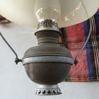 Стара салонна газова лампа Bradley & Hubbard 1894 година, снимка 12 - Антикварни и старинни предмети - 40819554