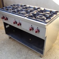 Професионален, италиански, газов котлон на база LINCAR - 6 горелки, снимка 3 - Обзавеждане на кухня - 43593046