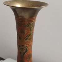 Красива голяма бронзова ваза , снимка 4 - Други ценни предмети - 39411236