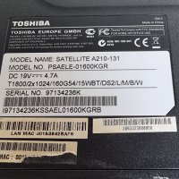 Toshiba Satellite A210 на части, снимка 5 - Части за лаптопи - 43288792