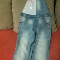 дънков гащеризон, снимка 1 - Детски панталони и дънки - 36614962